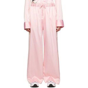 LU'U DAN Pyjama Trousers Size 50 US L Mens Pink $275